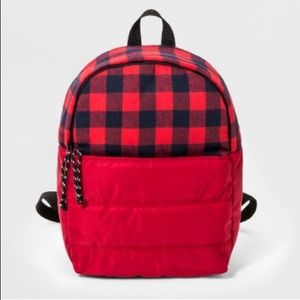 Cat & Jack Quilted Fleece Backpack